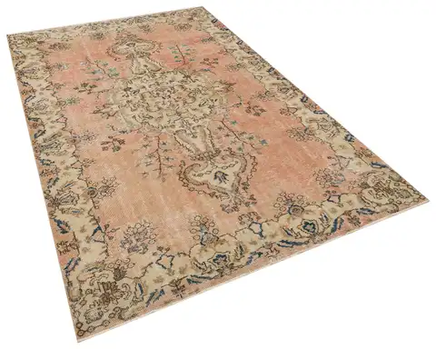 100% Wool Distressed Rug, Handmade rug, wool wool/weave, size 170 × 280 cm, from Demirci, SKU 10143