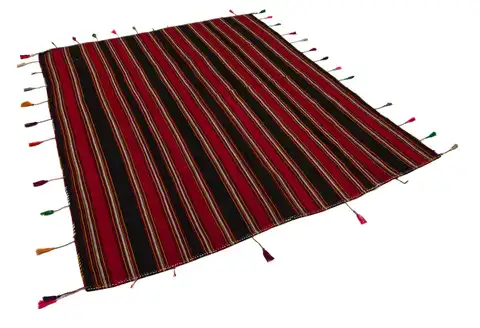 Isparta Handmade Kilim, Kilim rug, wool & cotton wool/weave, size 182 × 220 cm, from Gördes, SKU 10170
