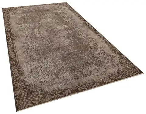 Handwoven Distressed Rug, Vintage, Handmade rug, wool & cotton wool/weave, size 173 × 281 cm, from Yahyalı, SKU 10436