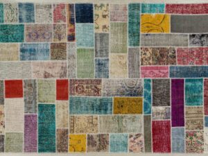 Eşsiz Güzelliğe Sahip Olan Özel Patchwork Halı 160 x 230 Model :5117