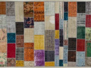 Eşsiz Güzelliğe Sahip Olan Özel Patchwork Halı 160 x 230 Model :5120