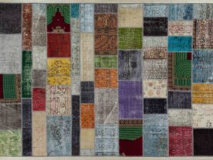 Eşsiz Güzelliğe Sahip Olan Özel Patchwork Halı 160 x 230 Model :5127