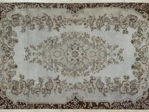 Gerçek El Dokuma Eskitme Vintage Halı 173 x 283  Model : 7008
