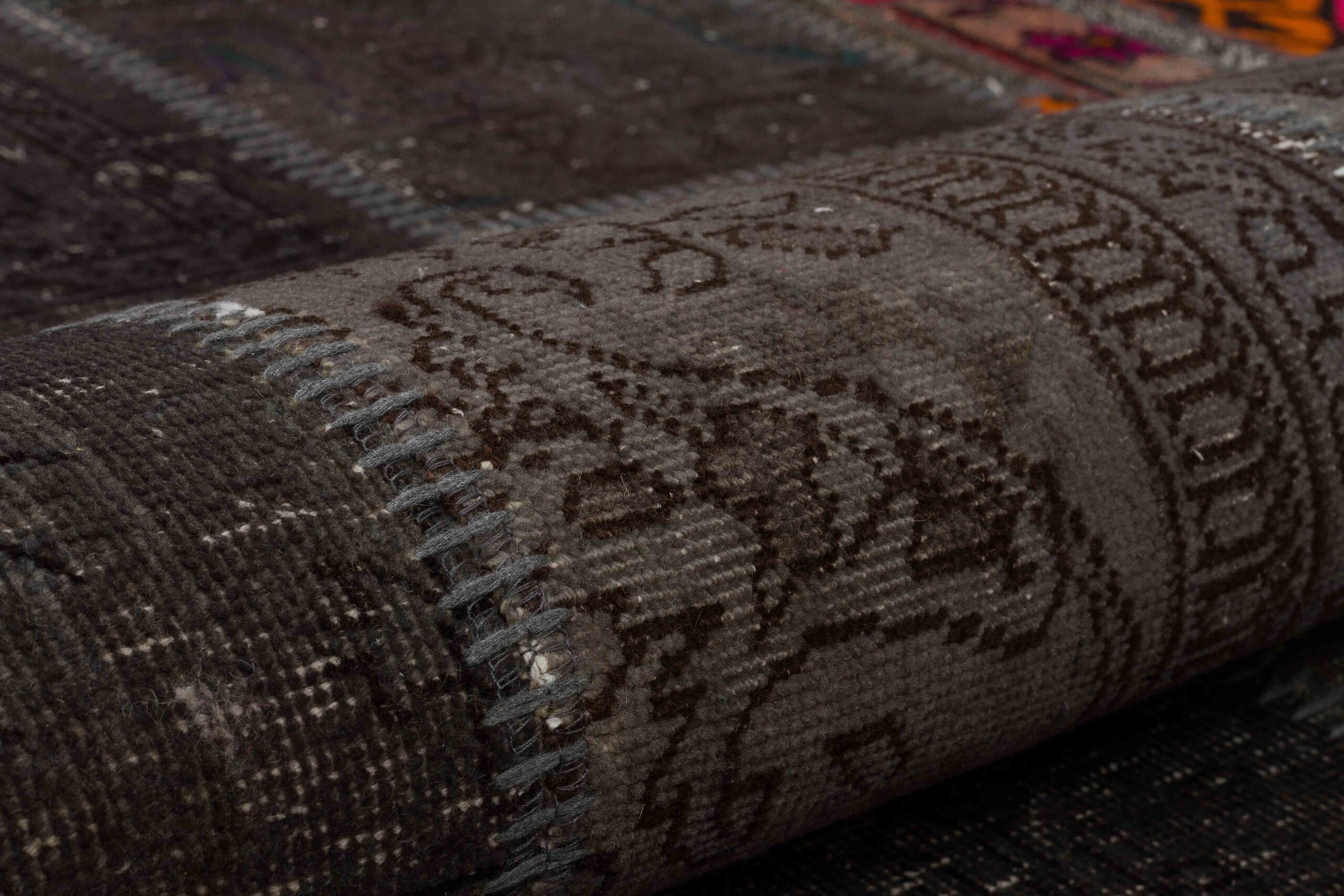 El İşçiliği Eskitme Patchwork Halı 160x230 cm 5021 - Görsel 4