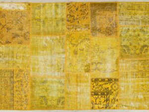 Modern Eşsiz Özel Patchwork Halı 120 x 180  Model : 5224