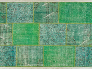 El Dokuma Eskitme Özel Patchwork Halı 120 x 180 Model : 5447