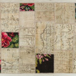 Özel Patchwork El Dokuma Halı 120 x 180 Model : 5456