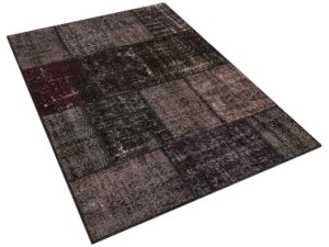 Özel Patchwork Eskitme El Dokuma Halı 120 x 180 cm 5659