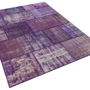 Eskitme El Dokuma Patchwork Halı 160 x 230 cm 5674