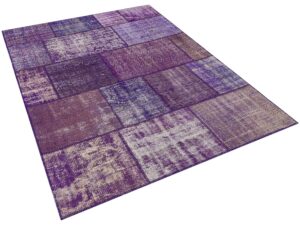 Eskitme El Dokuma Patchwork Halı 160 x 230 cm 5674