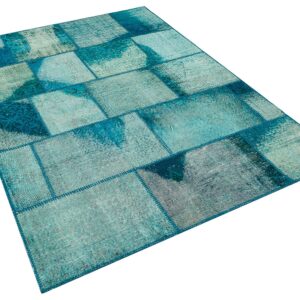 Eşsiz Anadolu Patchwork Eskitme Halı 160 x 230 cm 5726