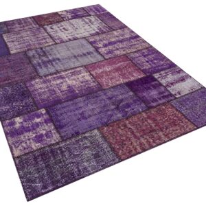 Klasik Modern Patchwork Eskitme Halı 160 x 230 cm 5735