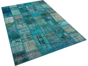 Klasik Modern Patchwork El Dokuma Halı 160 x 230 cm 5855