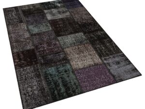 Eşsiz El Dokuma Patchwork Sanat Halı 120 x 180 cm 5958