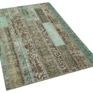 El Dokuma Patchwork Eskitme Halı 120 x 180 cm 5988