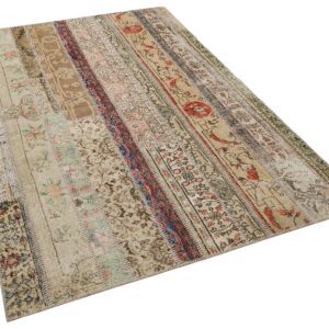 El Dokuma Patchwork Halı 160 x 230 cm 6003
