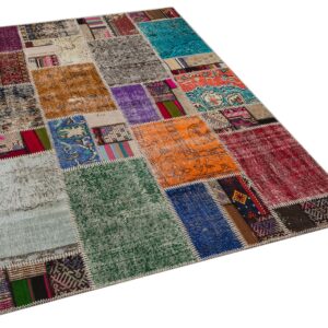 El Dokuma Patchwork Halı 160 x 230 cm 6028