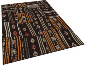 El Dokuma Patchwork Halı 160 x 230 cm 6029