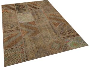 El Dokuma Patchwork Halı 160 x 230 cm 6032