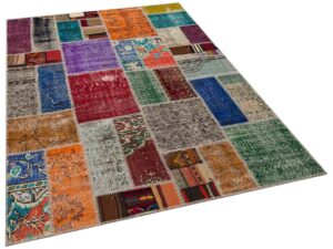 Modern Eşsiz Özel Patchwork Halı 160 x 230  Model : 6044