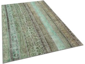 Patchwork El Dokuma Eskitme Halı 160 x 230 cm 6073