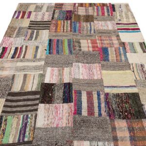 Patchwork Eskitme El Dokuma Halı  168 x 230 cm 6131