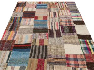 Gerçek El Dokuma Eskitme Halı  170 x 210 cm 6175