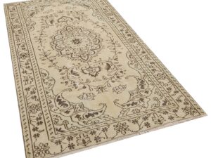 Eşsiz Anadolu Vintage Eskitme El Dokuma Halı 142 x 246 cm 8401