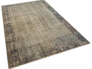 Klasik Modern Vintage Eskitme El Dokuma Halı 177 x 269 cm 8426
