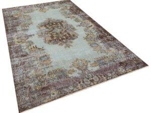 Özel Vintage Eskitme El Dokuma Halı 183 x 278 cm 8443