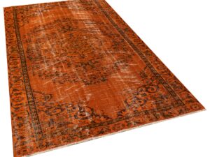 Özel Vintage Eskitme El Dokuma Halı 155 x 255 cm 8519