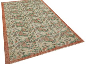 Eşsiz Anadolu Vintage Eskitme Halı 172 x 295 cm 8539