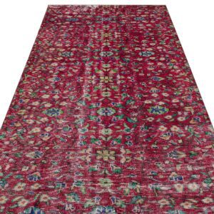 Eskitme El Dokuma Vintage Halı   144 x 270 cm 8729