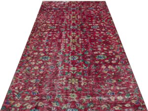 Eskitme El Dokuma Vintage Halı   144 x 270 cm 8729