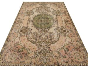 Vintage El Dokuma Eskitme Halı 171 x 290 cm 8754