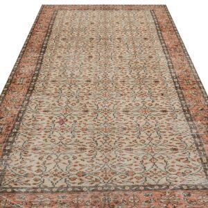 Eşsiz Güzelliğe Sahip Eskitme Vintage  Halı 171 x 285 cm 8805
