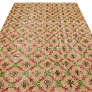 El Dokuma Vintage  Eskitme Halı 178 x 270  cm 8829