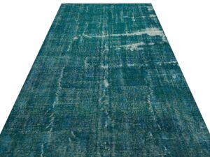 El Dokuma Vintage Eskitme Halı 171 x 300 cm 8851