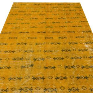 Özel Vintage Eskitme El Dokuma Halı 154 x 246 cm 8913