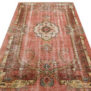 Eşsiz Anadolu Vintage Eskitme El Dokuma Halı 143 x 244 cm 8928