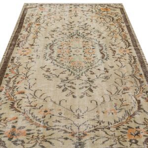 Klasik Modern Vintage Eskitme El Dokuma Halı 173 x 283 cm 8931