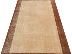 Eşsiz Anadolu Vintage Eskitme El Yapımı  Halı 113 x 202 cm 9001