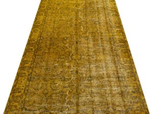 Eşsiz Anadolu Vintage Eskitme El Yapımı  Halı 111 x 217 cm 9012