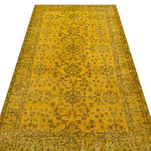 Eşsiz Anadolu Vintage Eskitme El Yapımı  Halı 112 x 214 cm 9035