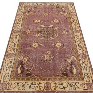 Vintage Eskitme El Yapımı  Halı 111 x 207 cm 9052