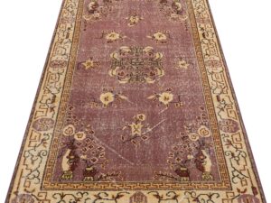 Vintage Eskitme El Yapımı  Halı 111 x 207 cm 9052