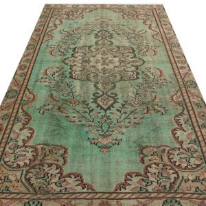 El Yapımı 100% Yün Vintage Halı 164 x 292 cm 9078