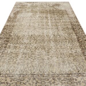 Klasik Modern Vintage Eskitme El Yapımı  Halı 172 x 280 cm 9084