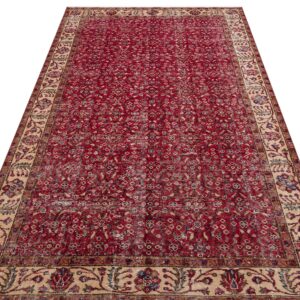 Eskitme Vintage %100 El Yapımı Halı 146 x 260 cm 9102