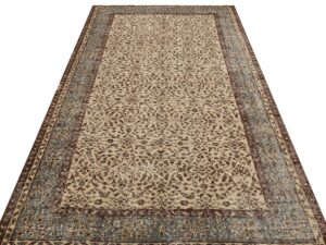 Özel Vintage Eskitme El Yapımı  Halı 159 x 277 cm 9103